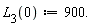 L[3](0) := 900.