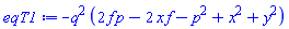 -q^2*(2*f*p-2*f*x-p^2+x^2+y^2)