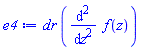 dr*(diff(diff(f(z), z), z))