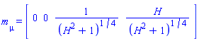 Physics:-Tetrads:-m_[mu] = Vector[row](%id = 18446744078572526758)