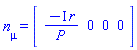Physics:-Tetrads:-n_[mu] = Vector[row](%id = 18446744078572540742)