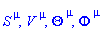 S[`~mu`], V[`~mu`], Theta[`~mu`], Phi[`~mu`]