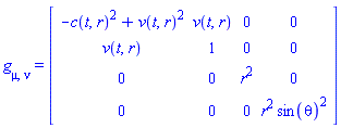 Physics:-g_[mu, nu] = Matrix(%id = 18446744078292734190)