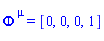 Phi[`~mu`] = [0, 0, 0, 1]
