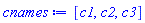 cnames := [c1, c2, c3]