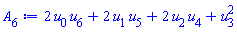 2*u[0]*u[6]+2*u[1]*u[5]+2*u[2]*u[4]+u[3]^2