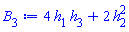 4*h[1]*h[3]+2*h[2]^2