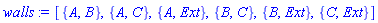 [{A, B}, {A, C}, {A, Ext}, {B, C}, {B, Ext}, {C, Ext}]