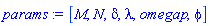 [M, N, delta, lambda, omegap, phi]