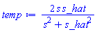 2*s*s_hat/(s^2+s_hat^2)