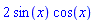 2*sin(x)*cos(x)
