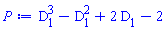 D[1]^3-D[1]^2+2*D[1]-2
