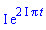 I*exp((2*I)*Pi*t)