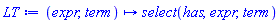 proc (expr, term) options operator, arrow; select(has, expr, term) end proc