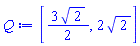 [(3/2)*2^(1/2), 2*2^(1/2)]