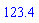 `#mo("123.4")`