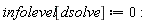 infolevel[dsolve] := 0