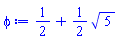 1/2+(1/2)*5^(1/2)