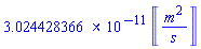 0.3024428366e-6*Units:-Unit(cm^2/s)