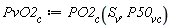 PvO2__c := PO2__c(S__v, P50__vc)