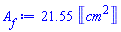 21.55*Units:-Unit(cm^2)