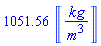 1.051555*Units:-Unit(kg/L)