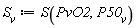 S__v := S(PvO2, P50__v)