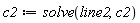 c2 := solve(line2, c2)