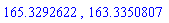 165.3292622, 163.3350807
