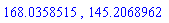 168.0358515, 145.2068962