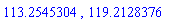 113.2545304, 119.2128376