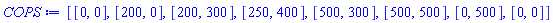 [[0, 0], [200, 0], [200, 300], [250, 400], [500, 300], [500, 500], [0, 500], [0, 0]]