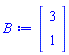 Vector(2, {(1) = 3, (2) = 1})