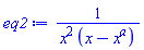 1/(x^2*(x-x^a))