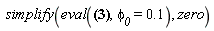 simplify(eval(2*EllipticF(sin(phi__0)^(1/2)/(1+sin(phi__0))^(1/2), I*(-sin(phi__0)^2+1)^(1/2)/(sin(phi__0)-1))/(1-sin(phi__0))^(1/2), `&phi;__0` = .1), zero)