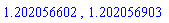 1.202056602, 1.202056903