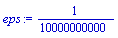 eps := 1/10000000000