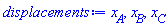 displacements := `#msub(mi("x"),mi("A"))`, `#msub(mi("x"),mi("B"))`, `#msub(mi("x"),mi("C"))`