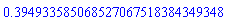 .394933585068527067518384349348