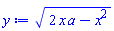 (2*a*x-x^2)^(1/2)
