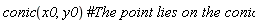 conic(x0, y0)