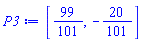 [99/101, -20/101]