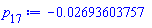 -0.2693603757e-1