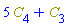 5*C[4]+C[3]
