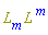 Physics:-`*`(L[m], L[`~m`])