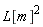 L[m]^2