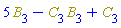 5*B[3]-Physics:-`*`(C[3], B[3])+C[3]
