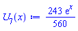 (243/560)*exp(x)