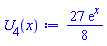 (27/8)*exp(x)