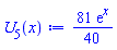 (81/40)*exp(x)